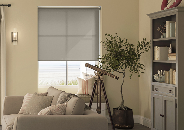 Roma (FR), Beige - Twist&Fit Roller Blind - Image 3